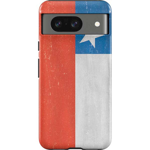 Chile Flag Distressed Google Pixel 8 Impact Case